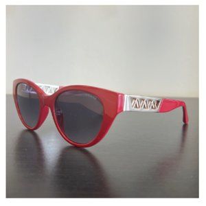 Guess Red Sunglasses Cat Eye